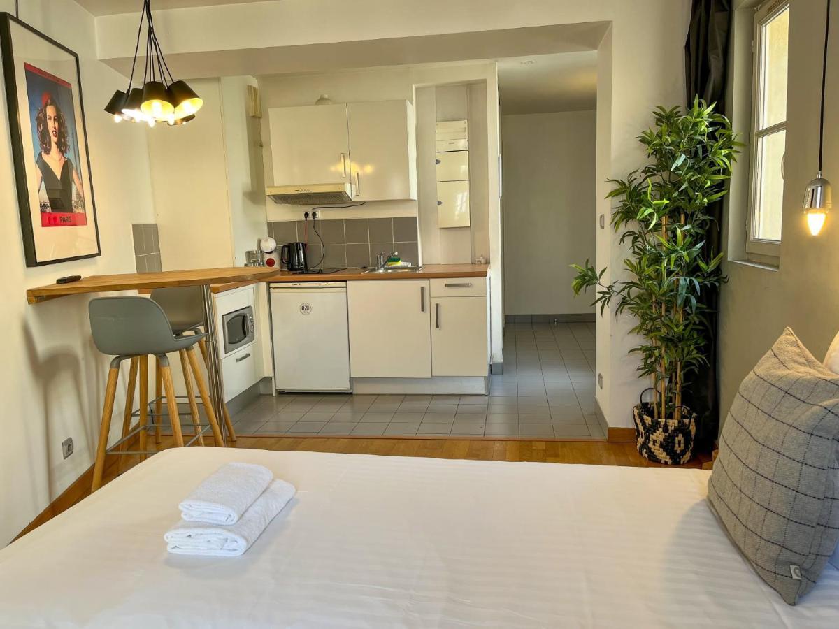 Charmant Studio Dans Un Immeuble Paris 5 Leilighet Eksteriør bilde
